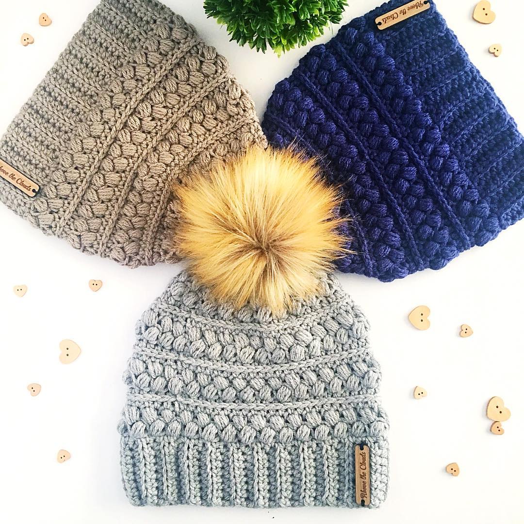 different crochet hats